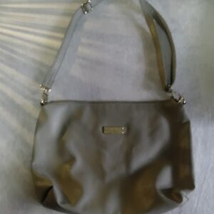 BCBG Paris Chic Gray Shoulder Bag